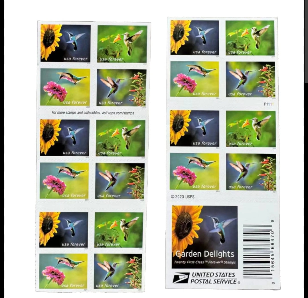 2024 Garden Delights Forever Stamps