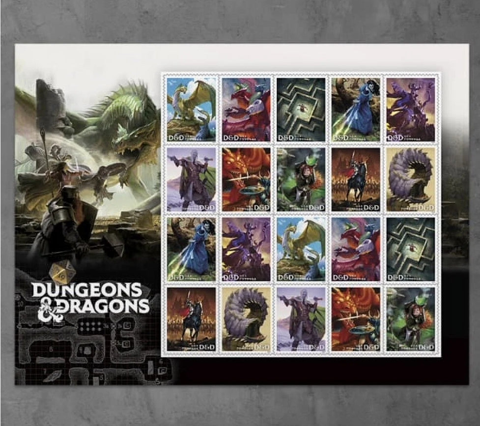 Dungeon & Dragons Forever Stamps (20ct)