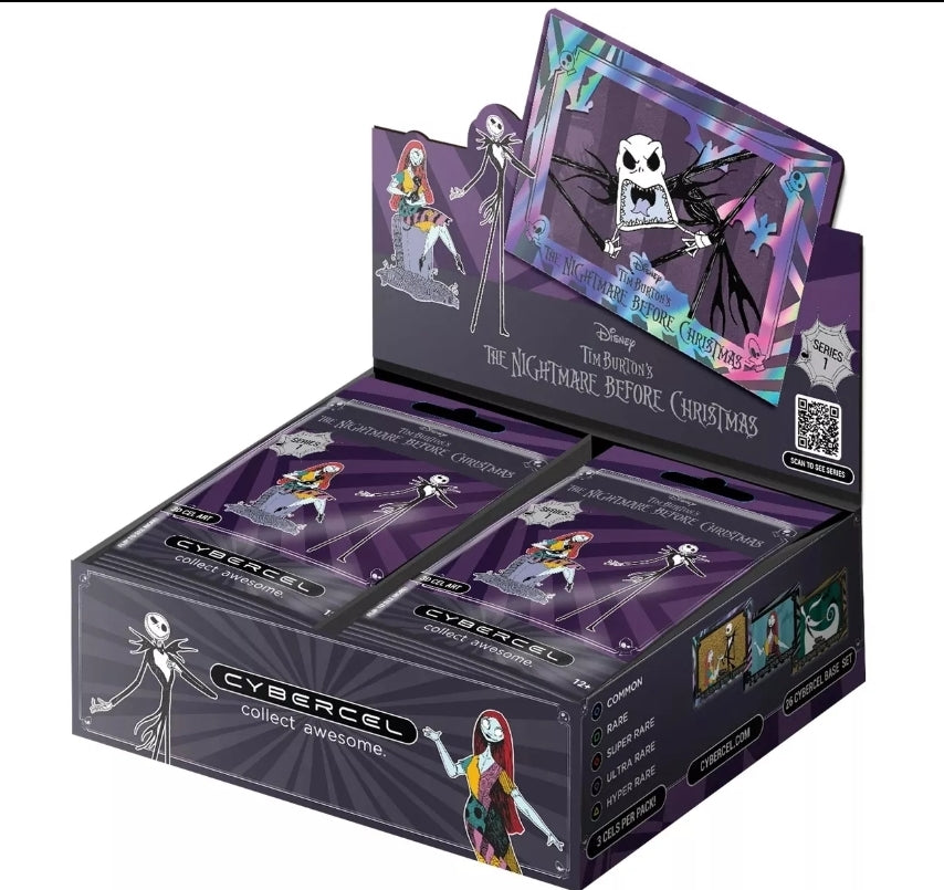 The Nightmare Before Christmas Series 1 CYBERCEL sealed Box