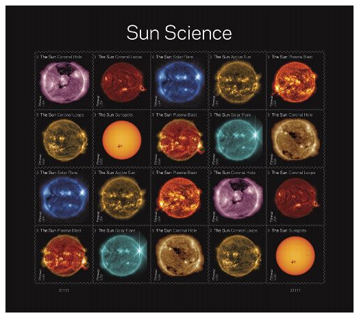 Sun Science Forever Stamps