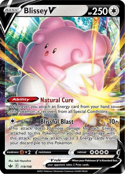 Blissey V SWSH06: Chilling Reign