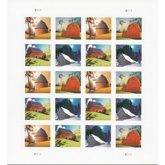 USA Postcard Forever Stamps